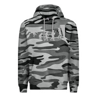Slate Camo funny rock climbing evolution Premium Hoodie - linhVisuals