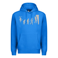 True Royal funny rock climbing evolution Premium Hoodie - linhVisuals