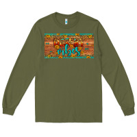 Army Green desert vibes license plate Long Sleeve Tee - Artiststas