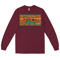 Burgundy desert vibes license plate Long Sleeve Tee - Artiststas