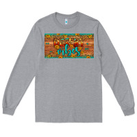 Heather Grey desert vibes license plate Long Sleeve Tee - Artiststas