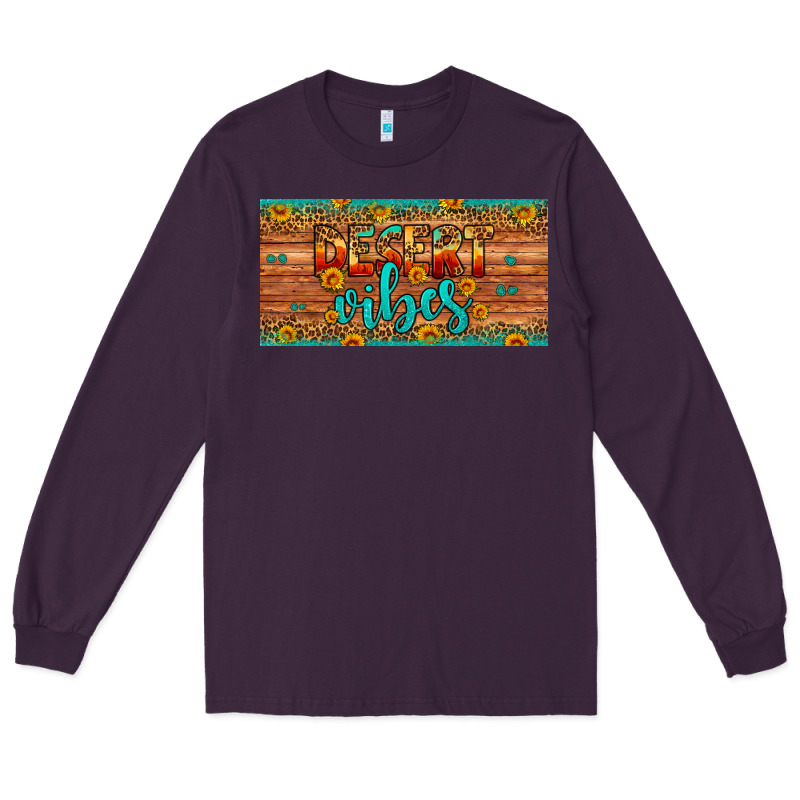Desert Vibes License Plate Long Sleeve Tee by Artiststas | Teevron