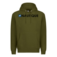 Army Green Nautique Boats Premium Hoodie - linhVisuals