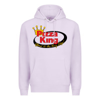 Lilac Pizza King Cowboy Premium Hoodie - linhVisuals