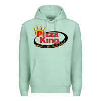 Seafoam Pizza King Cowboy Premium Hoodie - linhVisuals