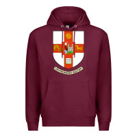 Burgundy university bristol Premium Hoodie - linhVisuals