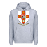 Heather Grey university bristol Premium Hoodie - linhVisuals
