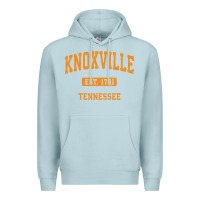 Blue Mist knoxville tennessee tn vintage athletic sports design pullover hoodie Premium Hoodie - linhVisuals