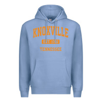 Colony Blue knoxville tennessee tn vintage athletic sports design pullover hoodie Premium Hoodie - linhVisuals