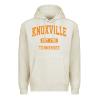 Oatmeal Heather knoxville tennessee tn vintage athletic sports design pullover hoodie Premium Hoodie - linhVisuals