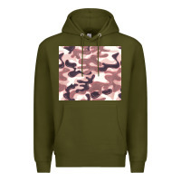 Army Green milky camouflage Premium Hoodie - BarkalooDesign