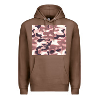 Chestnut milky camouflage Premium Hoodie - BarkalooDesign