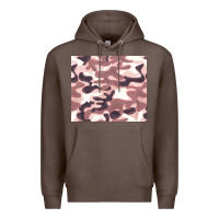 Coffee milky camouflage Premium Hoodie - BarkalooDesign