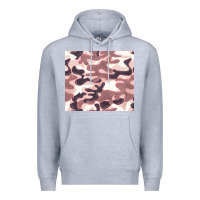 Heather Grey milky camouflage Premium Hoodie - BarkalooDesign