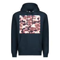 Navy milky camouflage Premium Hoodie - BarkalooDesign