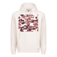 Pale Pink milky camouflage Premium Hoodie - BarkalooDesign