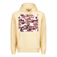 Pina Colada milky camouflage Premium Hoodie - BarkalooDesign