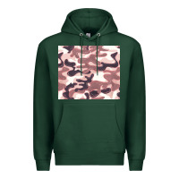 Sports Green milky camouflage Premium Hoodie - BarkalooDesign