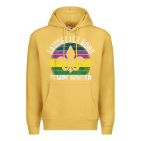 Antique Gold laissez les bons temps rouler gift mardi gras masquerade t shirt Premium Hoodie - linhVisuals