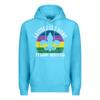 Ocean Blue laissez les bons temps rouler gift mardi gras masquerade t shirt Premium Hoodie - linhVisuals
