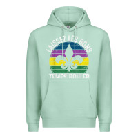 Seafoam laissez les bons temps rouler gift mardi gras masquerade t shirt Premium Hoodie - linhVisuals
