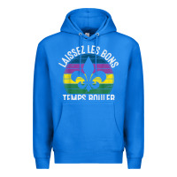 True Royal laissez les bons temps rouler gift mardi gras masquerade t shirt Premium Hoodie - linhVisuals