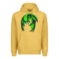 Antique Gold viper Premium Hoodie - linhVisuals
