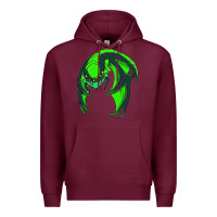 Burgundy viper Premium Hoodie - linhVisuals