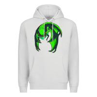 Dove Grey viper Premium Hoodie - linhVisuals