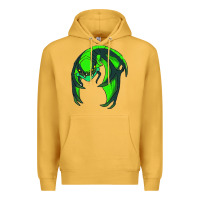 Mustard viper Premium Hoodie - linhVisuals
