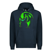 Navy viper Premium Hoodie - linhVisuals