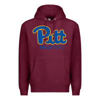Burgundy pitt bradford, University of Pittsburgh at Bradford, Premium Hoodie - linhVisuals