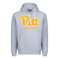 Heather Grey pitt bradford, University of Pittsburgh at Bradford, Premium Hoodie - linhVisuals