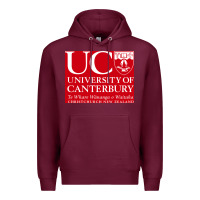 Burgundy university canterbury Premium Hoodie - linhVisuals