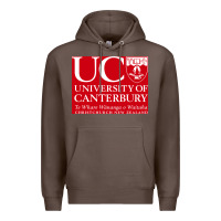 Coffee university canterbury Premium Hoodie - linhVisuals