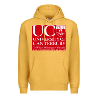 Mustard university canterbury Premium Hoodie - linhVisuals