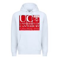White university canterbury Premium Hoodie - linhVisuals
