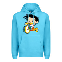 Bobby On His Bike   Bobbys World Premium Hoodie | Teevron