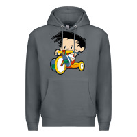 Rock bobby on his bike   bobbys world Premium Hoodie - linhVisuals