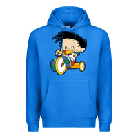 True Royal bobby on his bike   bobbys world Premium Hoodie - linhVisuals