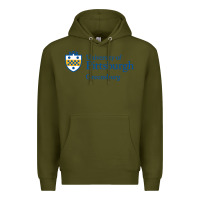 Army Green University of Pittsburgh at Greensburg, Premium Hoodie - linhVisuals