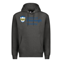 Charcoal Heather University of Pittsburgh at Greensburg, Premium Hoodie - linhVisuals
