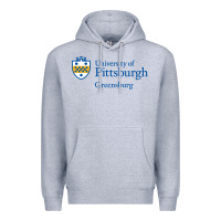 Heather Grey University of Pittsburgh at Greensburg, Premium Hoodie - linhVisuals