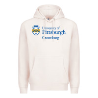 Pale Pink University of Pittsburgh at Greensburg, Premium Hoodie - linhVisuals