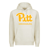 Oatmeal Heather UPG, Pitt-Greensburg, Bobcats, Premium Hoodie - linhVisuals