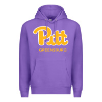Purple UPG, Pitt-Greensburg, Bobcats, Premium Hoodie - linhVisuals