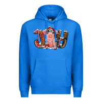 True Royal joy with pig Premium Hoodie - RanaPortraitStore