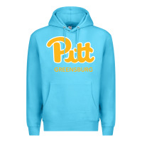 Ocean Blue UPG, Pitt-Greensburg, Bobcats, Premium Hoodie - linhVisuals