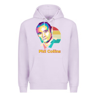 Lilac wpap phil collins rock Premium Hoodie - linhVisuals