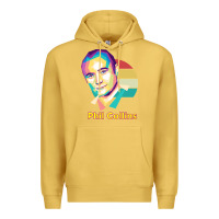 Antique Gold wpap phil collins rock Premium Hoodie - linhVisuals